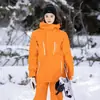 Chaqueta de Esquí Supreme 2026 para Mujer, Impermeable 3L Acolchada Profesional para Snowboard, Ajuste Holgado Estilo Americano Abrigo de Hombre, Equipo Resistente al Frío
