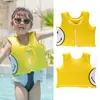 Chaleco Salvavidas de Encaje Patito Feo con Diseño de Corazón Grande Chaleco Salvavidas Infantil Ropa de Baño Ropa Flotante Equipo de Natación