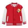 Abrigo de Traje de Béisbol de Primavera y Otoño para Niños Nuevo Ropa para Niños Ropa de Otoño e Invierno para Niños Forrado de Felpa Grueso
