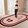 Cuerda de Saltar Engrosada Esterilla Amortiguadora Esterilla de Yoga Esterilla para Suelo de Elíptica Alfombra Antideslizante para Interiores del Hogar Fitness Aislamiento Acústico Deportes