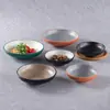 Tigela de salada de melamina estilo japonês chapéu de bambu tigela rasa criativa pratos de conceito artístico louça tigela de arroz tigela de sopa tigela de macarrão tigela de vegetais