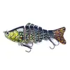 Nuevo Modelo 7 Secciones 10cm Señuelo de Pesca Multisección, Señuelo Duro Minnow al por Mayor, Señuelo de Pesca Vib Hengjia