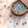 Perlas de Hielo Perlado de Vidrio Perlas de Tierra Perlas Sueltas Hecho a Mano DIY Pulsera Collar Colgante Material para Joyería Perlas Venta al Por Mayor