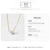 Collar de Perlas de Agua Salada Akoya Zhuzhi para Mujer Plata de Ley 925 Cadena Redonda para Clavícula Nicho Lujo Accesible Joyería Versátil