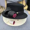 Gorro de Lana Retro Otoño e Invierno, Gorro de Lana de Moda Estilo Commuter, Sombrero de Fieltro Cálido Exquisito con Lazo Estilo Británico