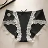Hilo de Color Puro Deseo Algodón Puro Natural Ropa Interior Femenina Sin Costuras Ampliado Algodón Antibacteriano Entrepierna Algodón de Grado A Calzones para Bebé