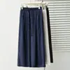 Pantalones de pierna ancha con lunares de verano nuevos para tallas grandes, para chicas con sobrepeso, versátiles, ligeros, casuales, pantalones cortos 0402