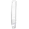 Estojo de giz solúvel em água estojo de lápis giratório transparente giz para grafite infantil suporte de giz que não suja a mão estojo de giz para pintura para ensino