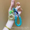 Corazón Patriótico Día Nacional Llavero Dorado Bendición del Funcionario Celestial Colgante para Teléfono Móvil Colgante para Bolso Regalo de Vacaciones Bolsa de la Suerte Regalo