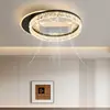 Lámpara de Techo Minimalista Italiana para Sala de Estar Lujo Accesible Lámpara Ventilador Atmosférica Creativa Luz Principal Nuevo 2025 Combinación de Paquete para Toda la Casa