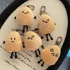 Chaveiro Pingente Batata de Pelúcia com Expressão Divertida e Fofa Brinquedo de Boneca Criativo Mochila de Estudante Presente para Casal