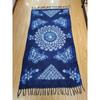 Lenço Dali Tie-Dye 2026 Novo Estilo Étnico de Yunnan Algodão e Linho Tingimento Azul Tie-Dye Lenço Xale Artístico Retrô