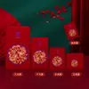Novo Envelope Vermelho de Casamento, Cartão de Presente de Casamento, Cartão de Presente de Casamento, Sacola de Presente de Casamento, Pequena Sacola de Envelope Vermelho para Bloquear a Porta do Casamento