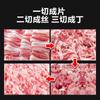 Xilaisheng moedor de carne comercial fatiador de carne máquina automática de enchimento de linguiça multi-função carne moída recheio carne desfiada fatiada