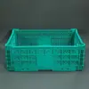 Cesta Plegable de Plástico para Frutas Cesta de Almacenamiento Estante de Supermercado Mesa Exhibidora de Frutas Caja Plegable Cesta