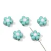 11mm Globos de Pintura Acrílica Coloridos Flor de Globo Cuentas Sueltas Material para Pulseras Hechas a Mano DIY Accesorios de Joyería