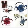 Popular corda de cabelo estilo coreano faixa de cabelo strass acessórios para o cabelo cocar amarrar cabelo elástico mercado noturno tenda 2 yuan loja fornecimento atacado