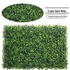 Parede de plantas artificiais parede de plantas verdes fundo decoração de eucalipto sala de estar parede de flores grama artificial de plástico verde varanda