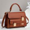 Bolsa pequena moda feminina alto senso nicho bolsa comércio exterior transfronteiriço venda quente bolsa quadrada pequena de ombro único grande capacidade transversal