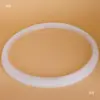 Anillo de sellado de registro brida tapa de registro manual junta de silicona boca de tanque de presión normal de apertura rápida anillo de goma borde de goma de silicona