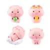 Muñeca de Cerdito Linda Creativa Casa de Muñecas Linda Accesorios de Decoración DIY Paisaje en Miniatura Adornos Pequeños Hechos a Mano