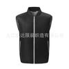 Traje de Chaleco Refrigerante Transfronterizo Carga Inteligente Enfriamiento Prevención de Calor Ropa de Trabajo con Ventilador Protección Laboral Chaleco sin Mangas