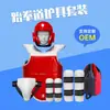 Set de Equipo de Protección de Taekwondo, Set Grueso de Seis Piezas para Sanda, Entrenamiento de Competición, Combinación Práctica de Protección, Protección para Cabeza y Pecho