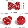 Nuevo Cielo Estrellado de Arcilla Bola de Diamante Colorido Strass Pulsera DIY Pesada con Cuentas Llavero Accesorios de Cuentas Sueltas Venta al por Mayor