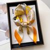 Nuevo Estilo Temperamento Cuadros 70 Pañuelo Cuadrado Pequeño Mujer Primavera y Otoño Verano Pañuelo de Seda Pañuelo Decorativo Pañuelo Perezoso Pañuelo Delgado