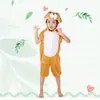 Disfraces de Animales para Niños, Dinosaurio, Tigre, Perro, Rana, Ratón, Oso, Cerdo Rosa Disfraces para Actuación de Jardín de Infancia para el 1 de Junio