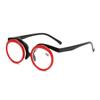 Tocador Lentes de Lectura Flip Nueva Moda 60 Pieza Única y Doble Tapa Giratoria Flip Espejo para Ancianos Lentes de Aumento para Lectura