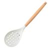 Juego de 10 utensilios de cocina de silicona con mango de madera transfronterizo de Amazon, sartén antiadherente de 11 piezas, utensilios de cocina para el hogar