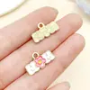 11 Goteo de Aceite Día de las Madres Dulce Mamá Serie de Colgantes DIY Pulseras Caseras Festivas, Collares, Aretes, Accesorios para Joyería