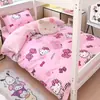 Juego de cuatro piezas de algodón lavado 2026 modelo nuevo funda de edredón, sábana, juego de tres piezas para dormitorio de estudiante, ropa de cama de primavera y otoño