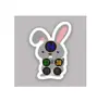 En stock Pegatinas para medir la temperatura de la frente de niños, dibujos animados, pegatinas de temperatura para el hogar, pegatinas de temperatura de la frente de color LCD con dibujos animados que cambian de color