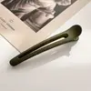 Presilha de Cabelo Bico de Pato Oversized de 12CM para Maquiador Acessório de Cabeça Presilha de Cabelo Infantil Sem Marcas Franja Lavar o Rosto