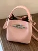 Bolsa Saco Casual Nova de Primavera 2026 Transfronteiriça com Toque de Luxo, Bolsa de Ombro Versátil, Bolsa Transversal de Moda de Nicho
