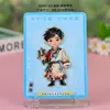 Imanes metálicos para refrigerador de Xizang con figuras étnicas, souvenirs turísticos culturales y creativos con temática de yak