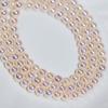 Día colorido día femenino agujero recto día femenino rosa 6-10 mm perla artificial Shi casa collar de perlas cuentas sueltas no se pelan