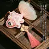 Sache de Peixe Auspicioso do Festival do Barco-Dragão, Bolsa da Sorte de Peixe Koi, Saquinho de Incenso, Pingente de Bênção Portátil para Carro, Pequeno Enfeite Pendurado de Feriado Atacado