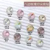 Broca de unha nova multi-corte de oito lados pontiaguda 8*8mm Corte Millennium rose corte de desgaste broca de unha broca de unha mista