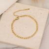 [Bingmeng] pulsera de cadena simple de acero inoxidable diseño nicho pulsera joyería exquisita personalizada B482