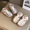 Zapatos para Niños, Sandalias para Niñas, Ropa de Verano para Exteriores, Sandalias Romanas para Niños Estilo Nuevo 2026, Zapatos para Bebés Niñas con Faldas, Zapatos de Princesa