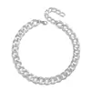 Collar con diseño de nicho nuevo de otoño e invierno, estilo con accesorios de metal, collar sencillo con cadena larga para clavícula que combina con todo.