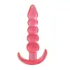 Perlas Anales de Silicona Tapón Anal de Metal Dediles SM Erótico Coqueteo Productos de Salud Sexual para Adultos Hombres Cadena