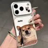Adequado para iPhone 18, esta capa de telefone apresenta um design de Shiba Inu e é uma capa protetora engraçada, amigável ao telefone e resistente a quedas para o Apple 17 Pro Max