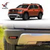Aplicável a 26 modelos de Honda Passport Bumper Traseiro Modificado Luz de Neblina Moldura Decorativa Brilhante Cobertura Acabamento Acessórios para Carro