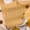 Sobre con estampado de lino fresco, carta de amor vintage, papel especial engrosado de piel de vaca, tarjeta de invitación, postal, sello de cera con pintura al fuego
