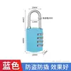 Candado de Contraseña Mini para el Hogar Cabezal de Candado Metálico Antirrobo para Maleta Mochila Gabinete Cajón Candado Pequeño Multifuncional