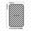 Amazon Tapete para Freidora de Aire Tapete para Hornear Airware Tapete Reutilizable de Silicona para Freidora de Aire Transfronterizo